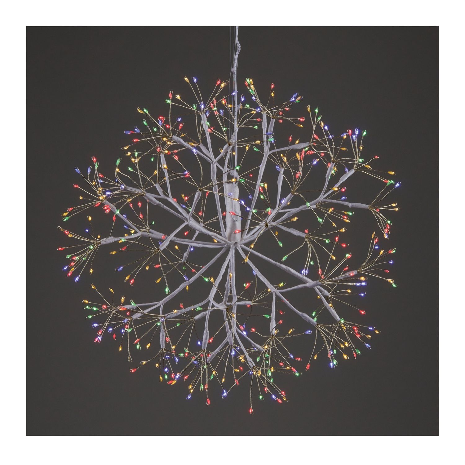 Orb, 17.5" LED White Wire UL Plug