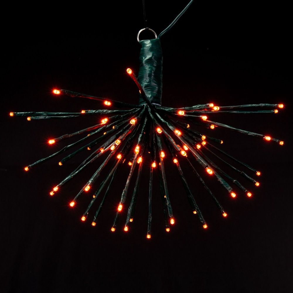 Light, 16" Starburst LED Orange 80Lt