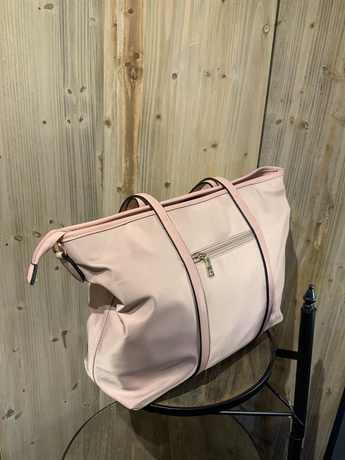 Tote, Scarlet Mauve nylon