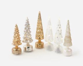 Tree, Revolving Glass 12&quot; 6 Asst Glass