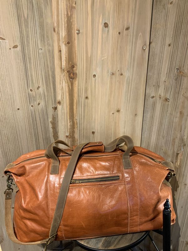 Duffle Bag, Leather soft
