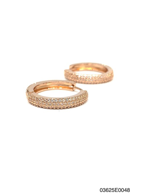 Earrings, Alia Triple Hoop G/RG/WG
