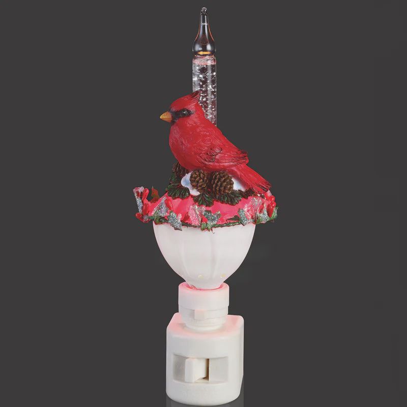 Night Light, Cardinal Bubble 6" bubble