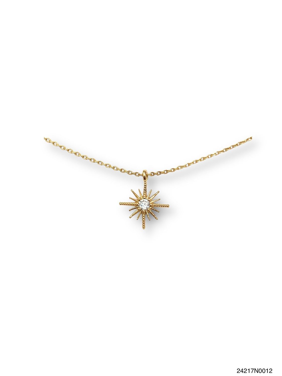 Necklace, Polaris Gold/Wht Gld