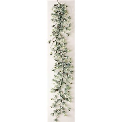Garland, Snowy Pine 92"