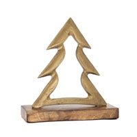 Tree, Sm Antique Brass on Stand 6.5&quot;
