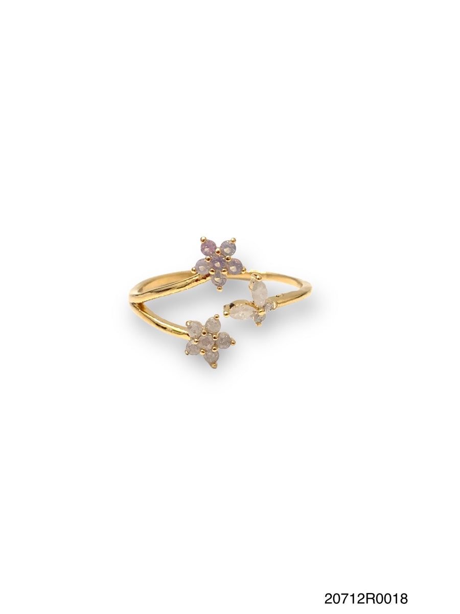 Ring, Jamie Gold/Wht Gld