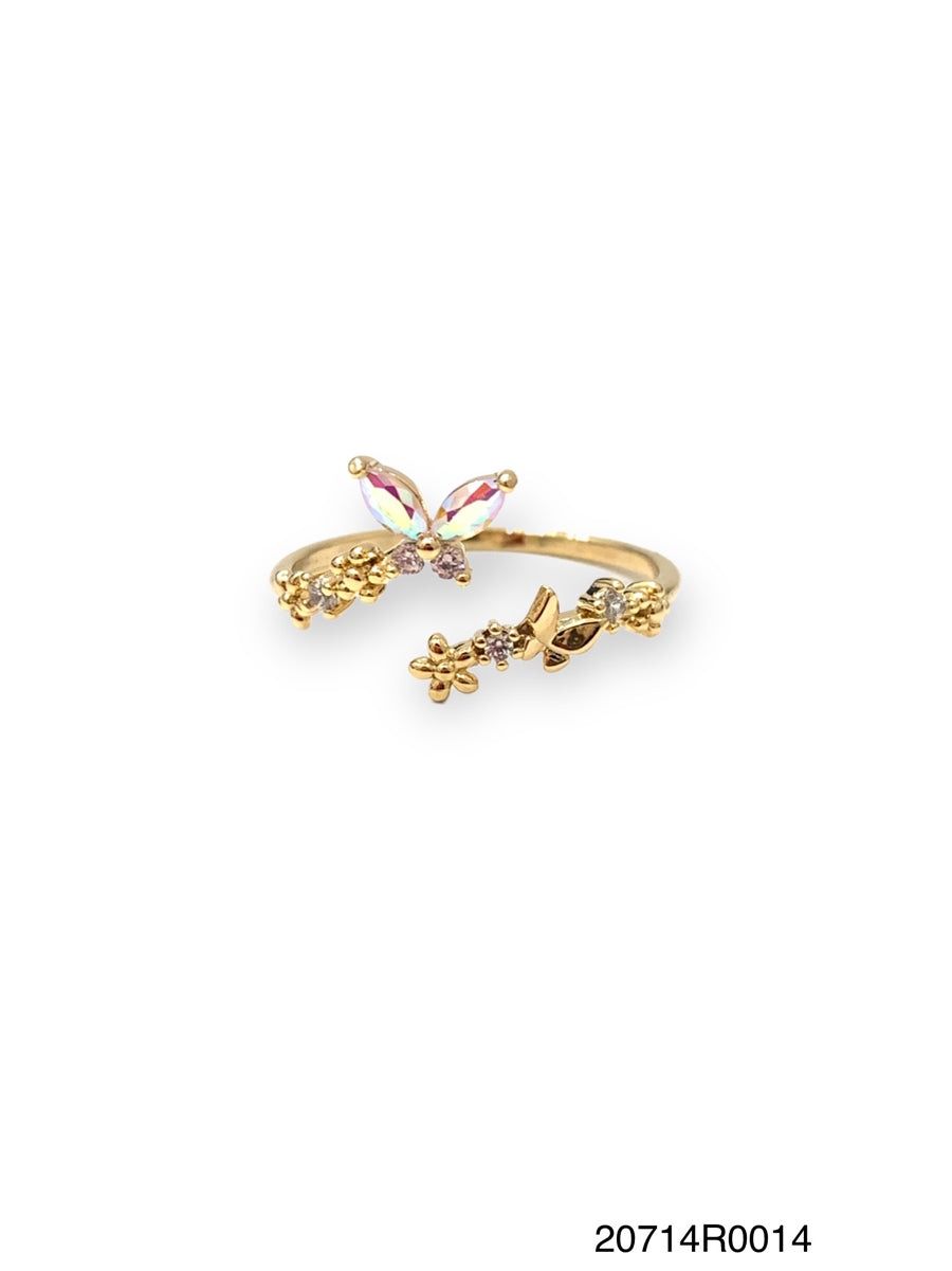 Ring, Jessie Gold/Wht Gld
