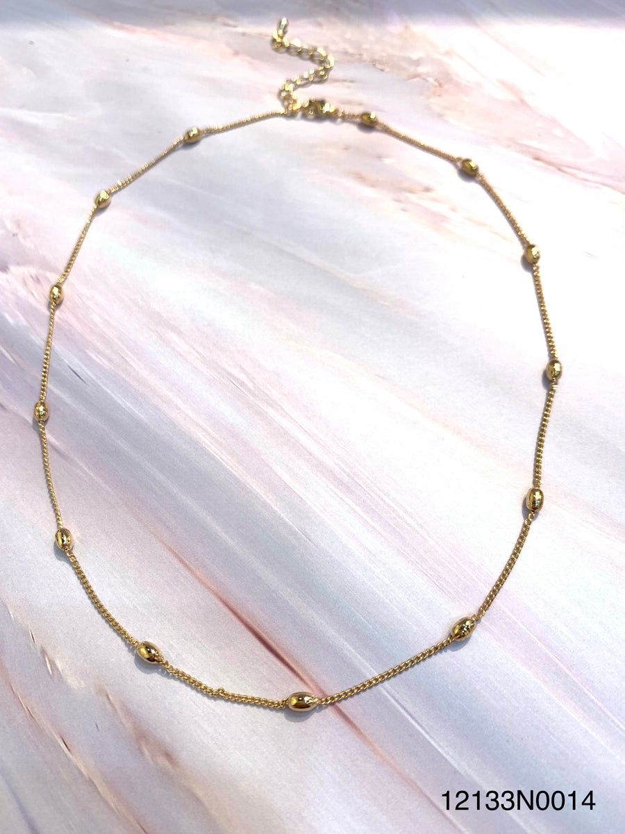 Necklace, Olivia G/S mini bds