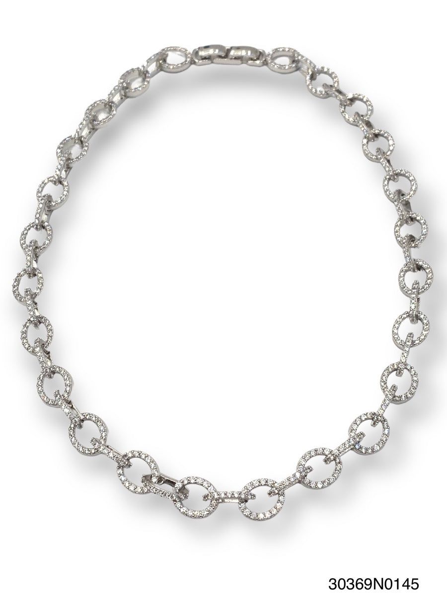 Necklace, Othelia LinkGo Gold/Wht Gld
