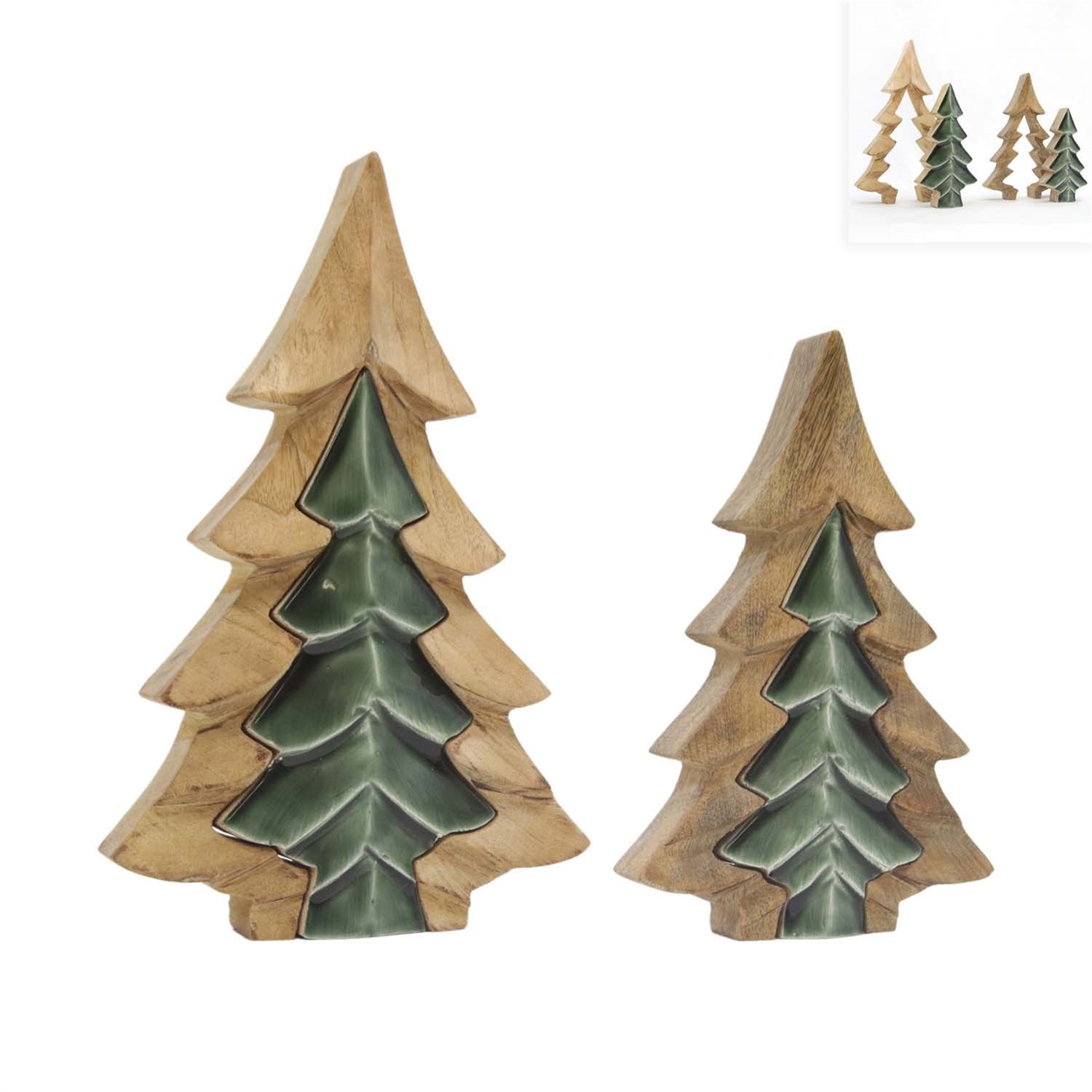 Tree, Whispering Winter Wood Enamel Puzzle Set/2