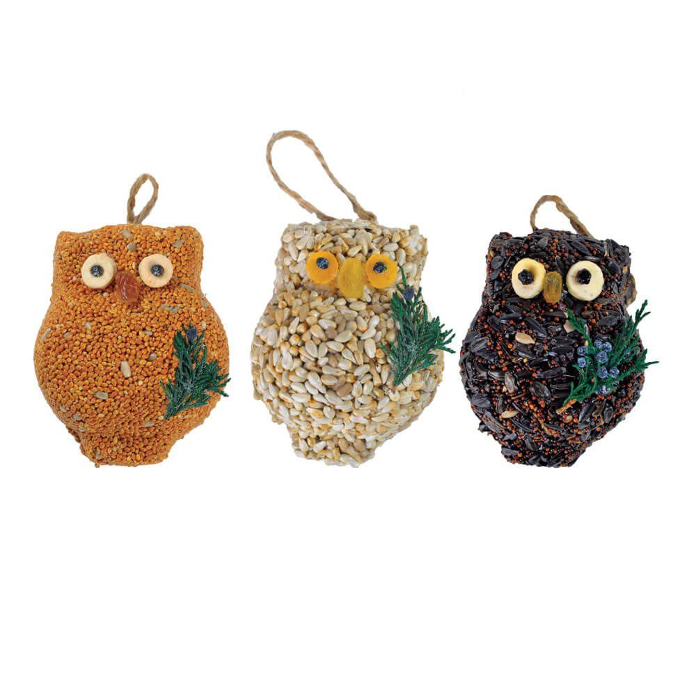 Bird Seed, Owl Shape 3 Styles