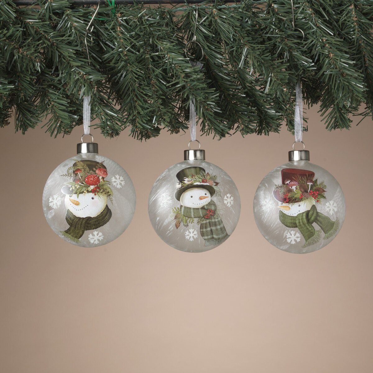 Ornament, Frosty Snowman Resin