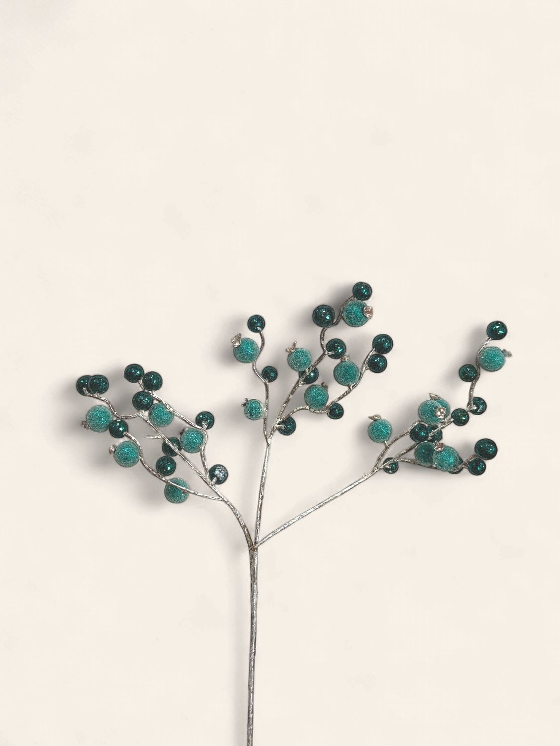 Pick, Glitter Pom Berry Emerald