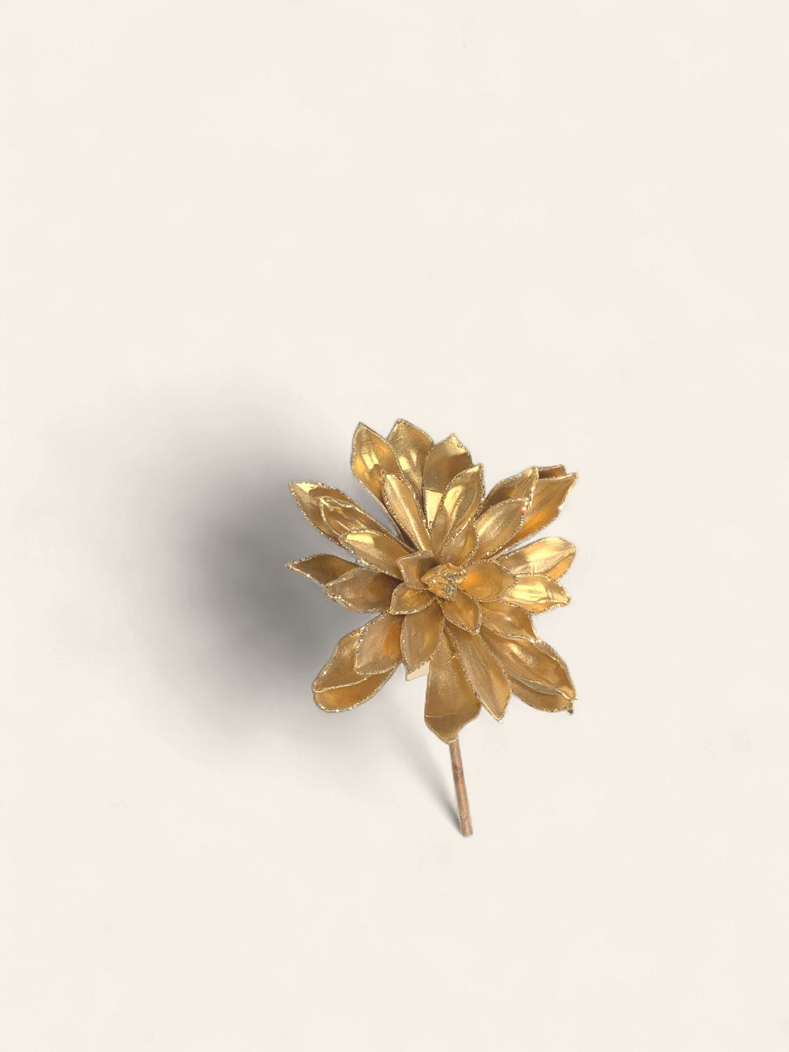 PICK, METALLIC SUCCULENT 6"BRONZE