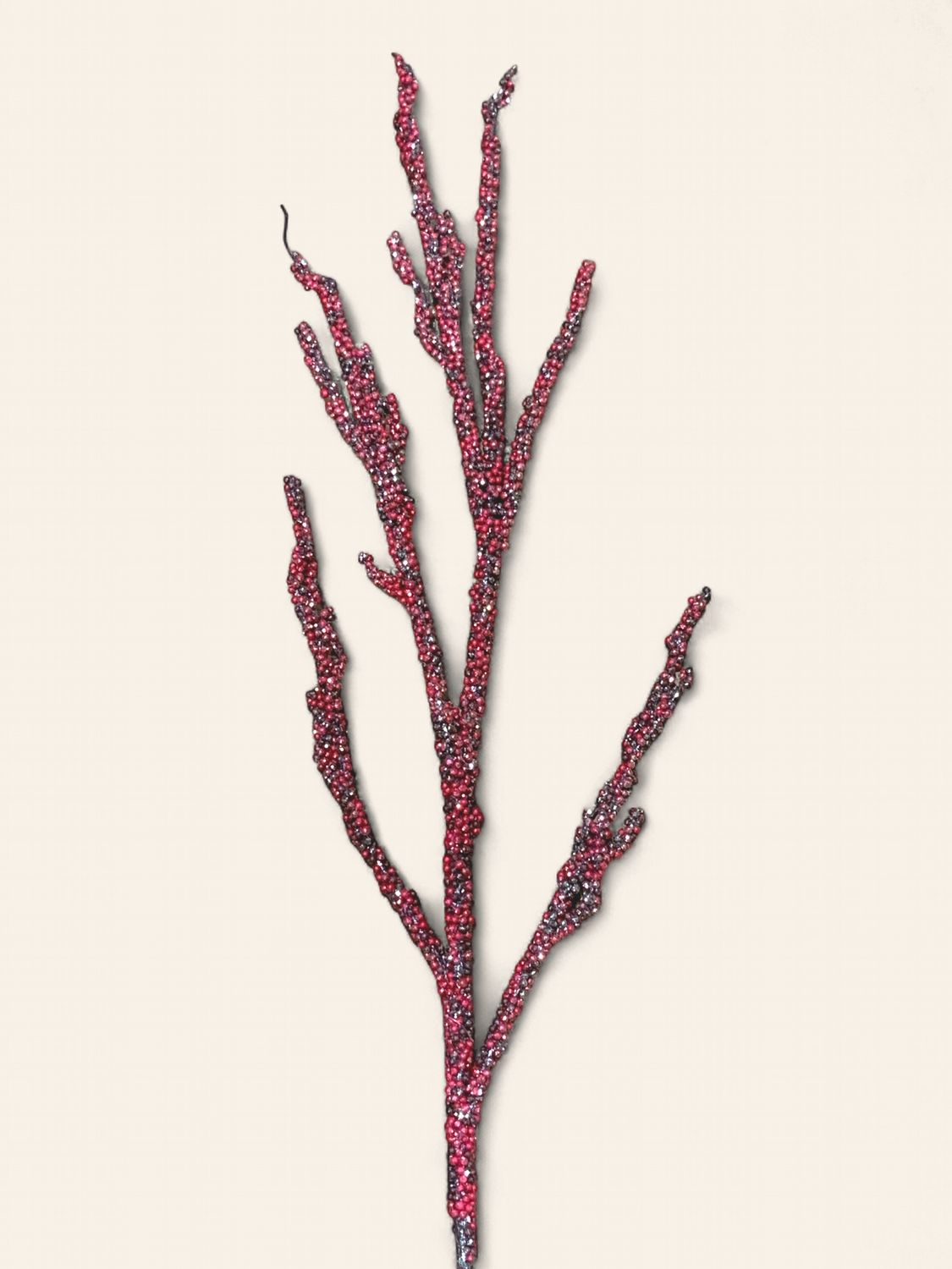 Berry Spray, 43" Red