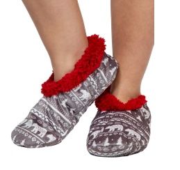 Slippers, Nordic Bear all
