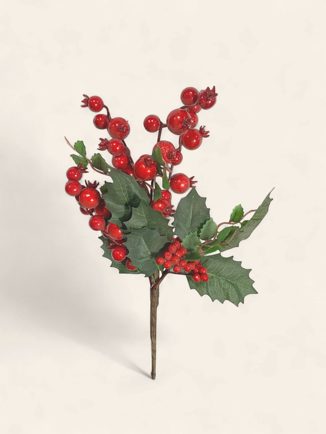 Berry Pick, 15" Holly red