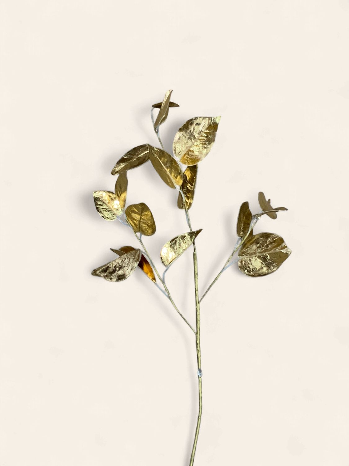 Spray, Shiny Leaf 33" gold