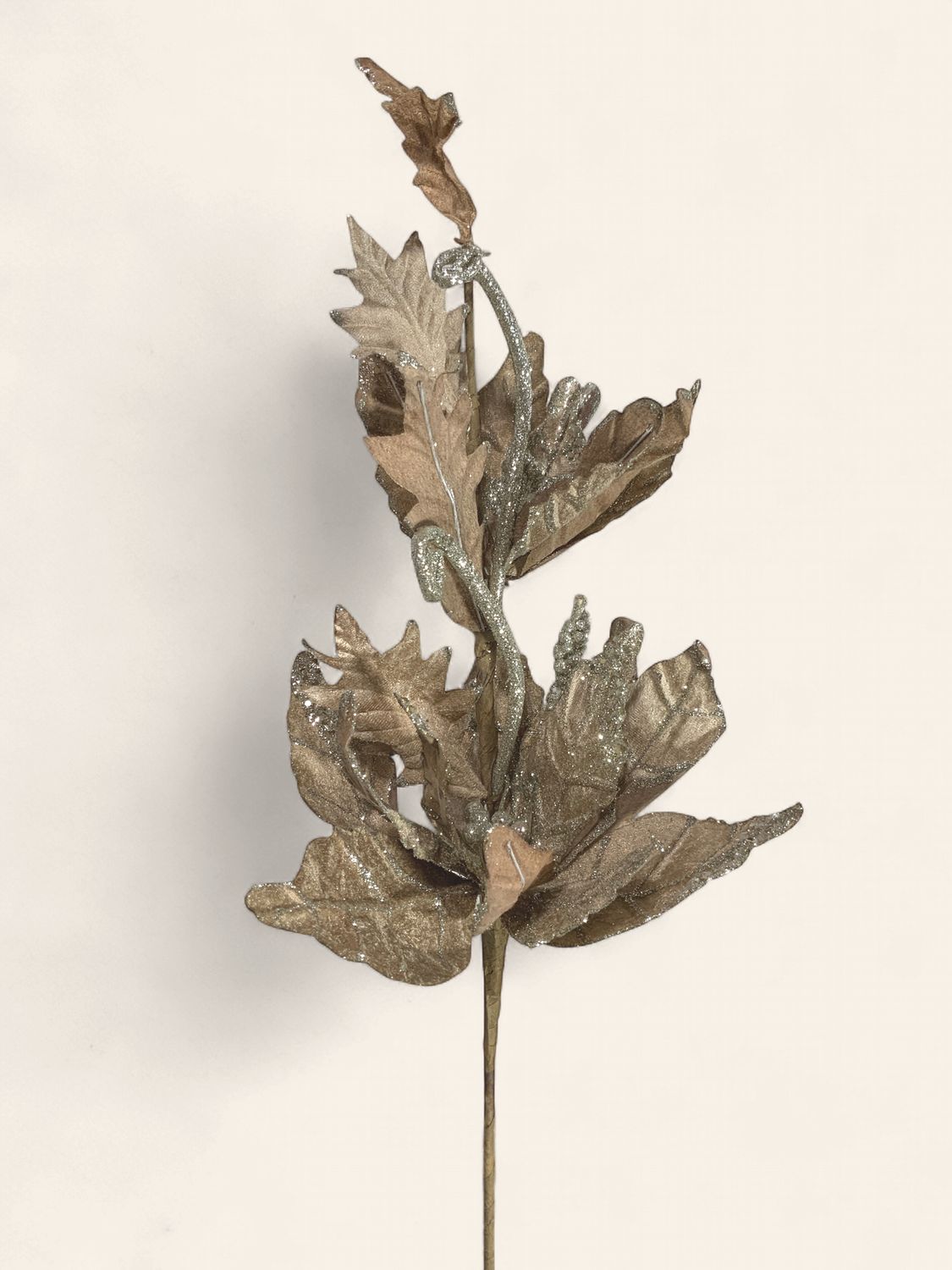 Spray, Double Poinsettia 26"Taupe
