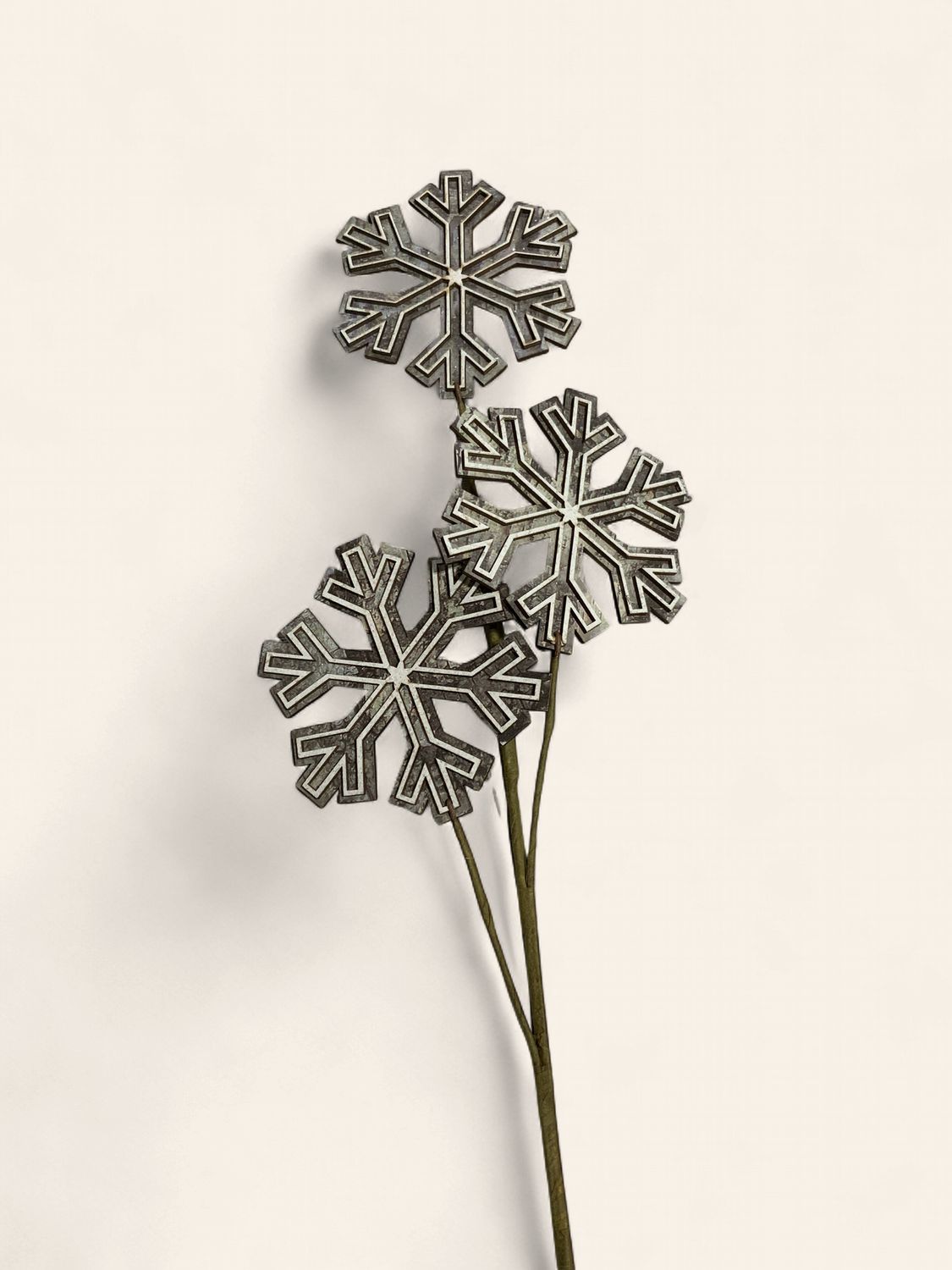Spray, Snowflake 27" natural