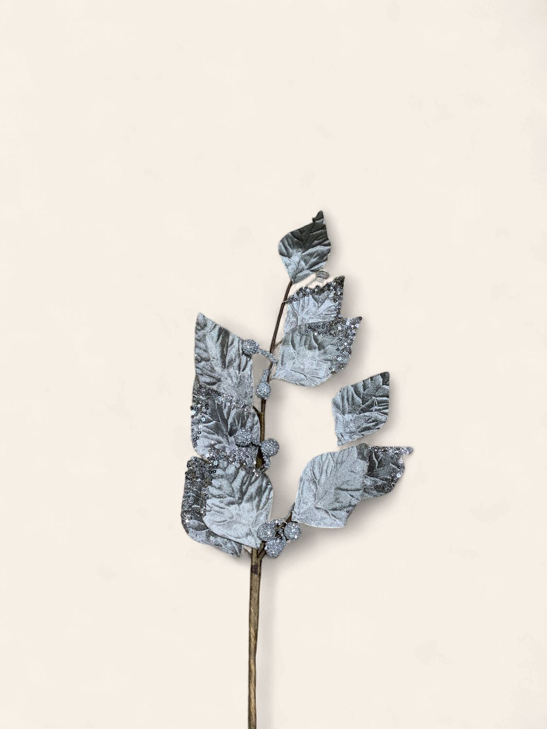 Spray, Velvet Leaf Plat Grey