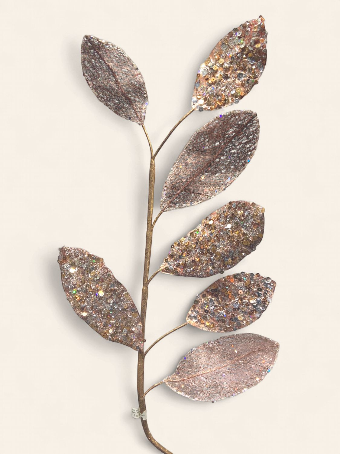 Spray, Mesh Apple Leaf rose gold