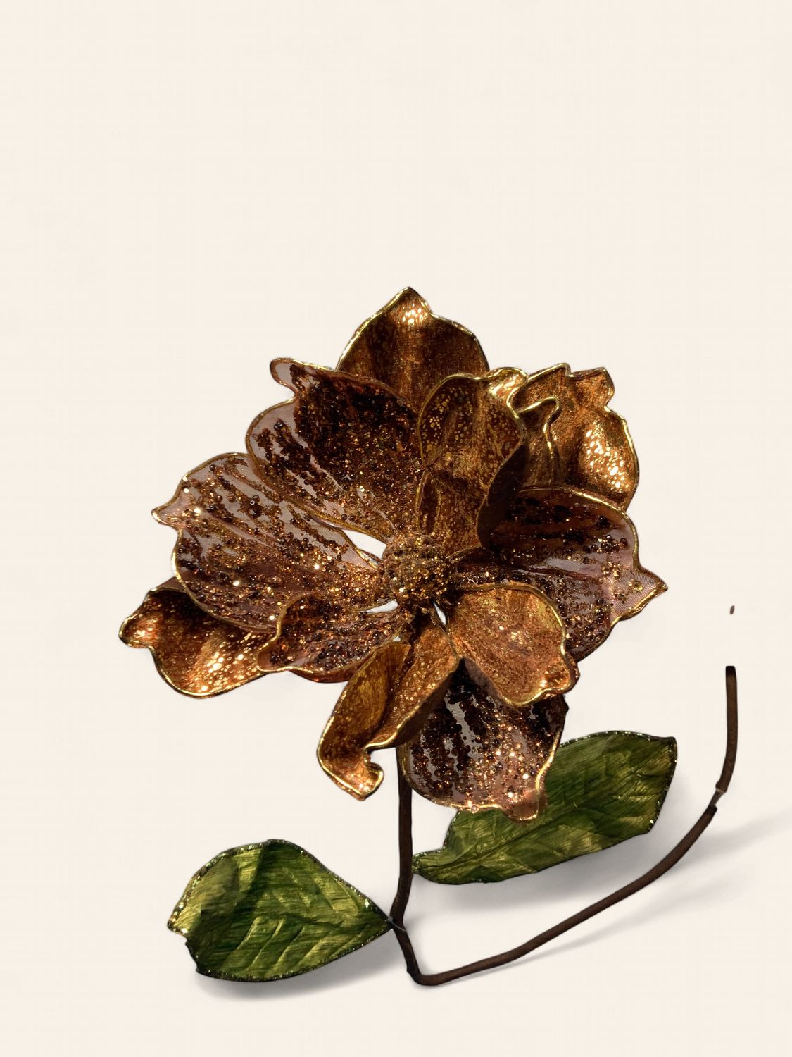 spray, metallic magnolia 28"