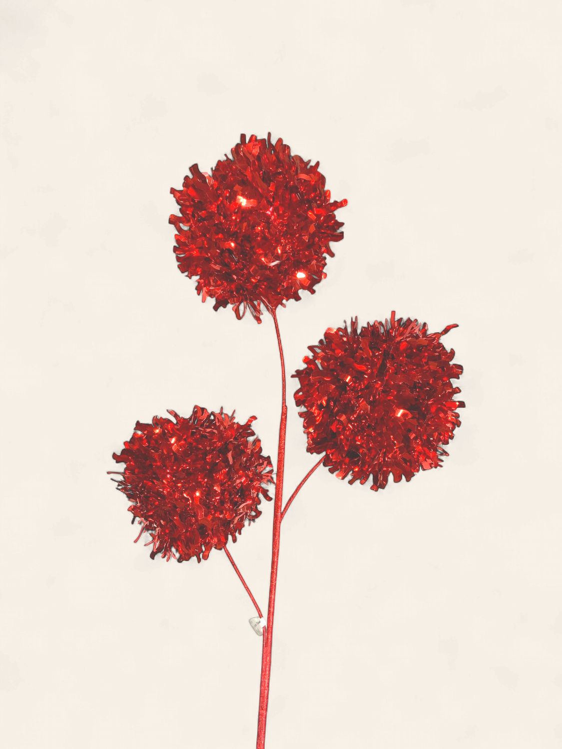 Spray, Sparkle Tinsel 3 Ball Red