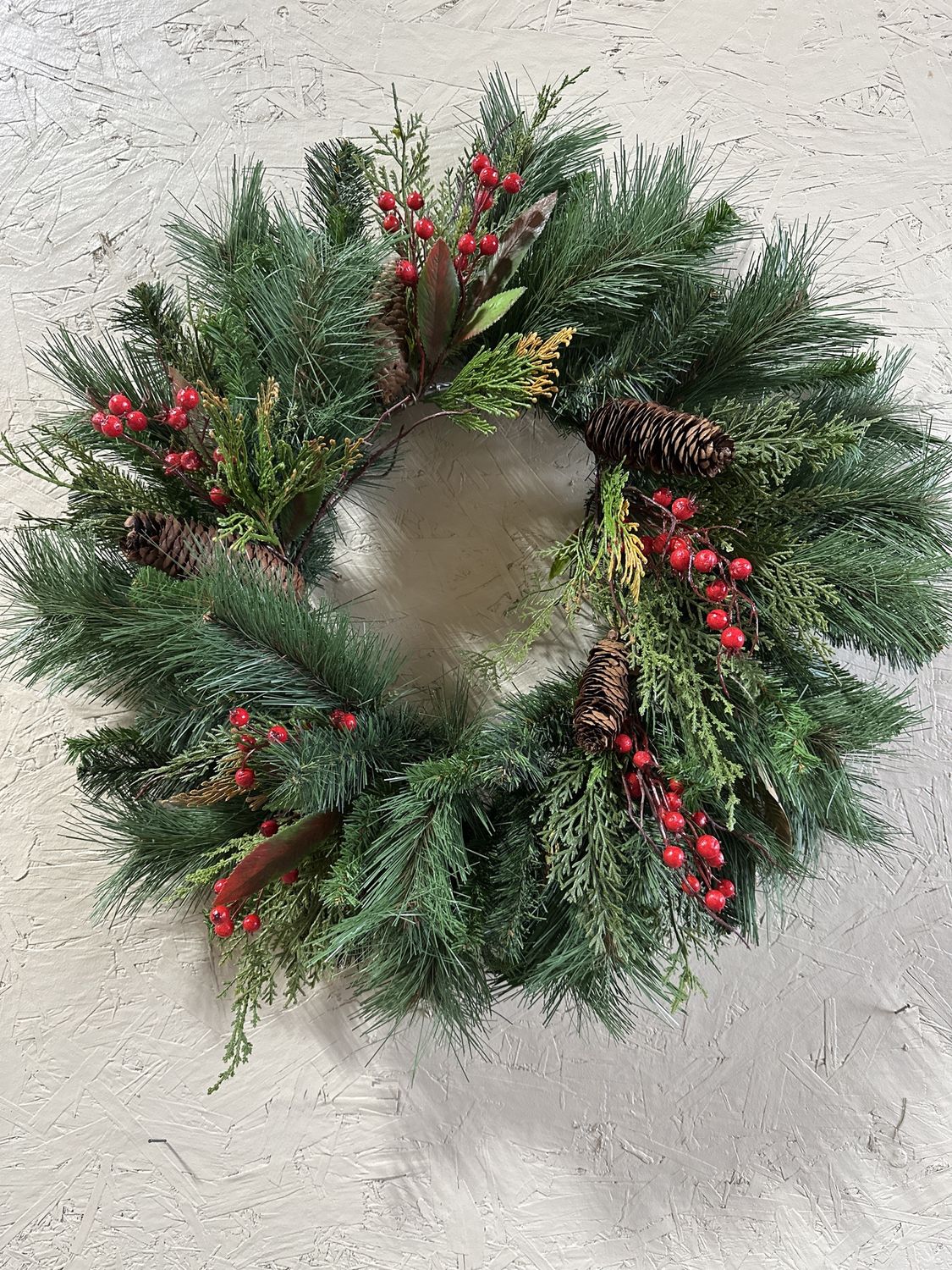Wreath, Barrington Natural 24"