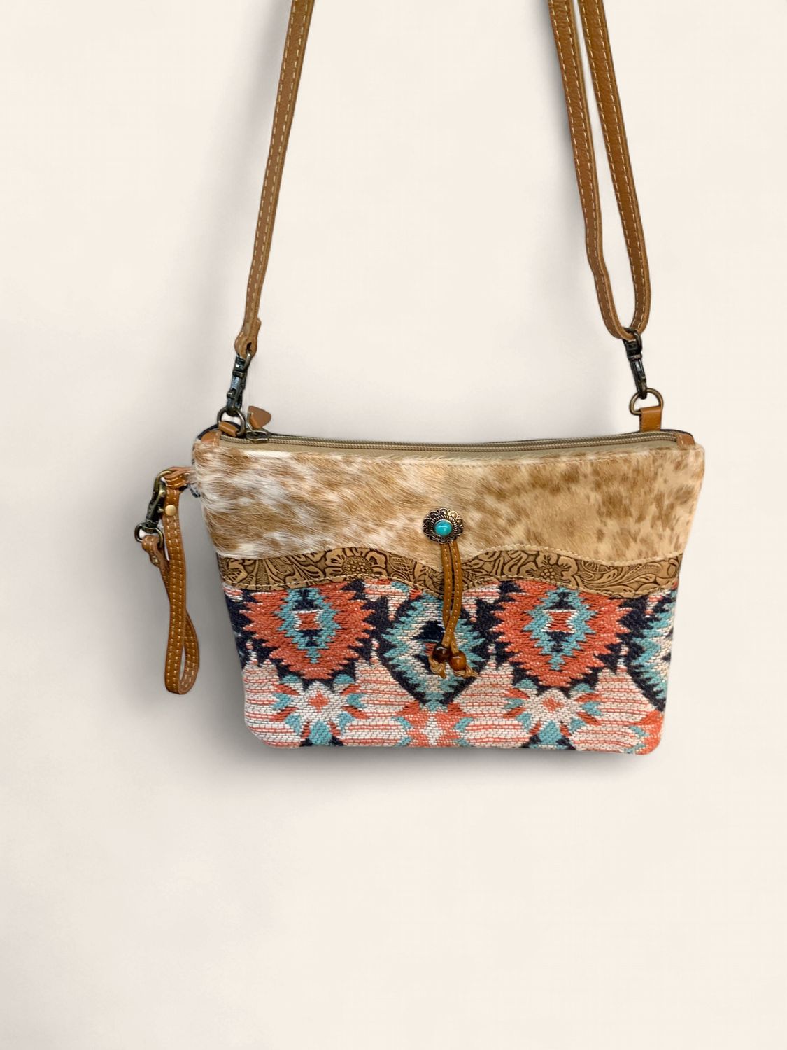 Crossbody, Rose Dash small