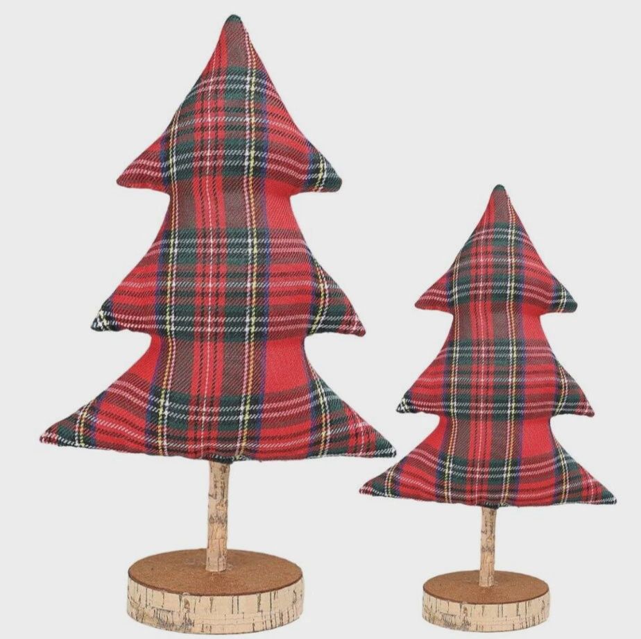 Decor, Buffalo Check Tree 2 Sizes