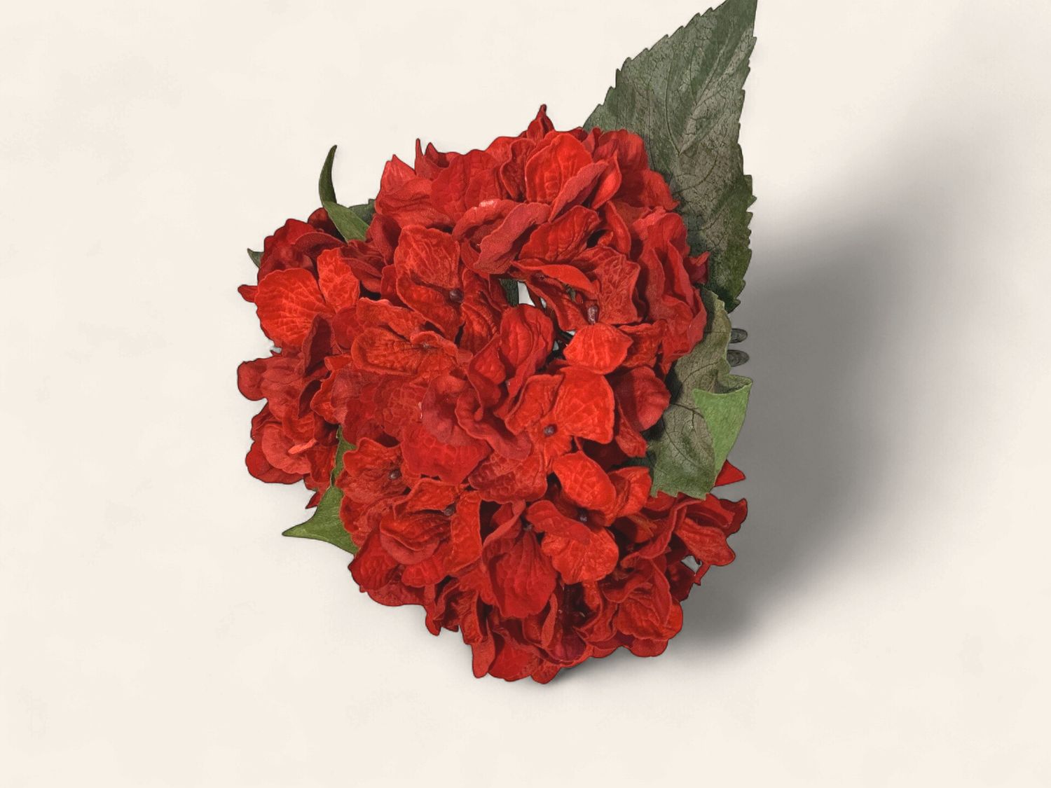 Stem, Hydrangea x3 11" deep red
