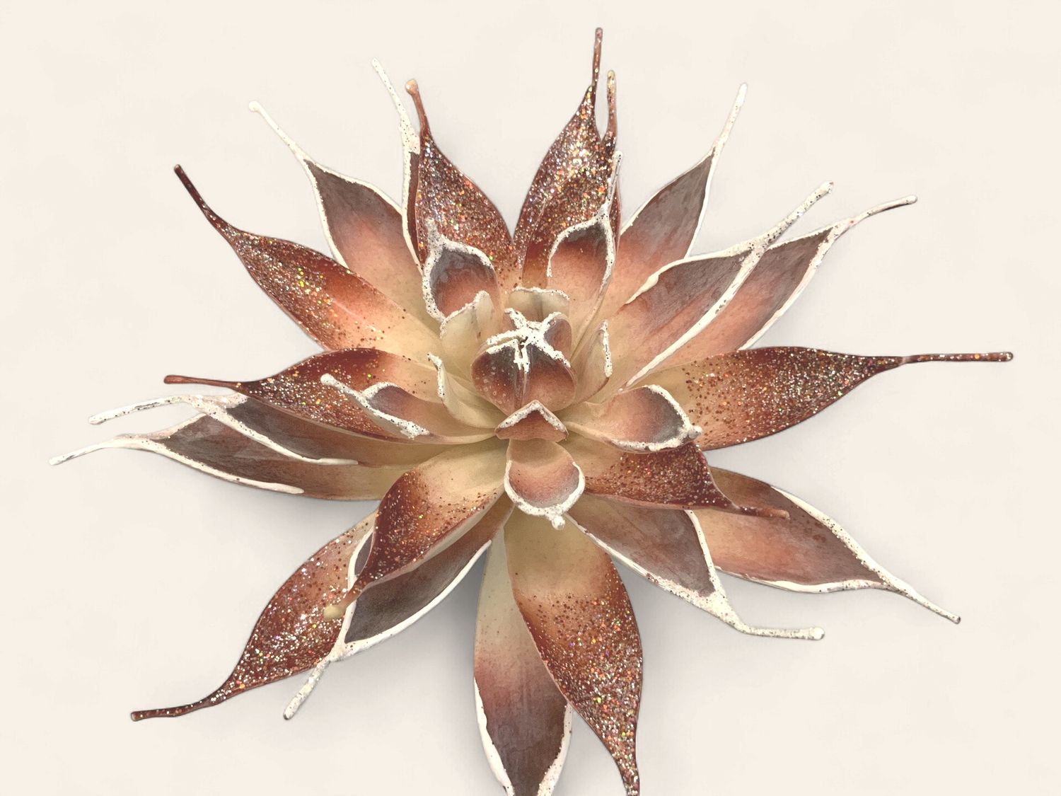 Pick, Echeveria Glitter 11" red/grey