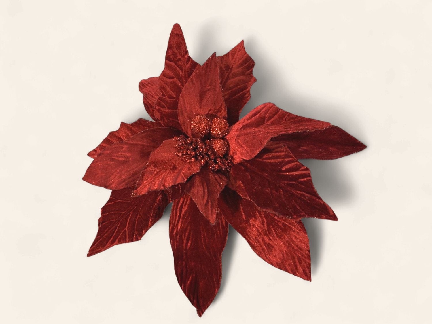 Poinsettia, 19" Red Velvet XL