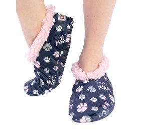 Slippers, Cat Mom L/XL