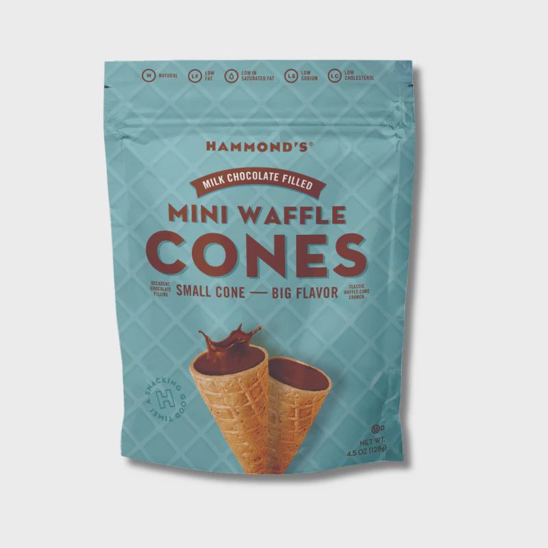 Snack, Mini Waffle Cones