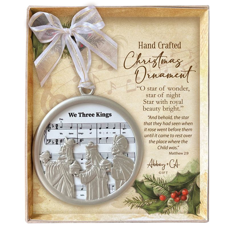 Ornament, We Three Kings Sheet Music Boxed