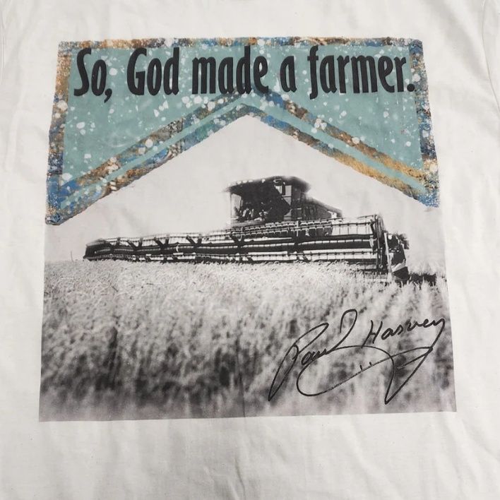 T-Shirt, God Made a Farmer Bling
