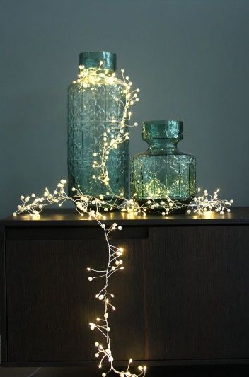 Cluster Lights, 200 LED String w/Transformer 9'