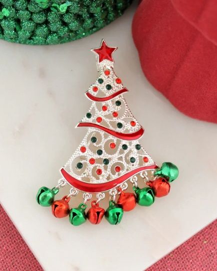 Brooch, LG Christmas Asst