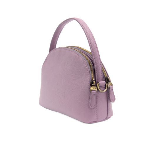 Crossbody, Larissa Double Zip Dome Asst Colors