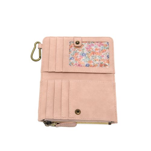 Wallet, Bobbie Bifold w/Carabiner Clip Asst Colors