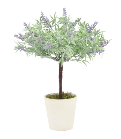Faux Lavender Tree 12"