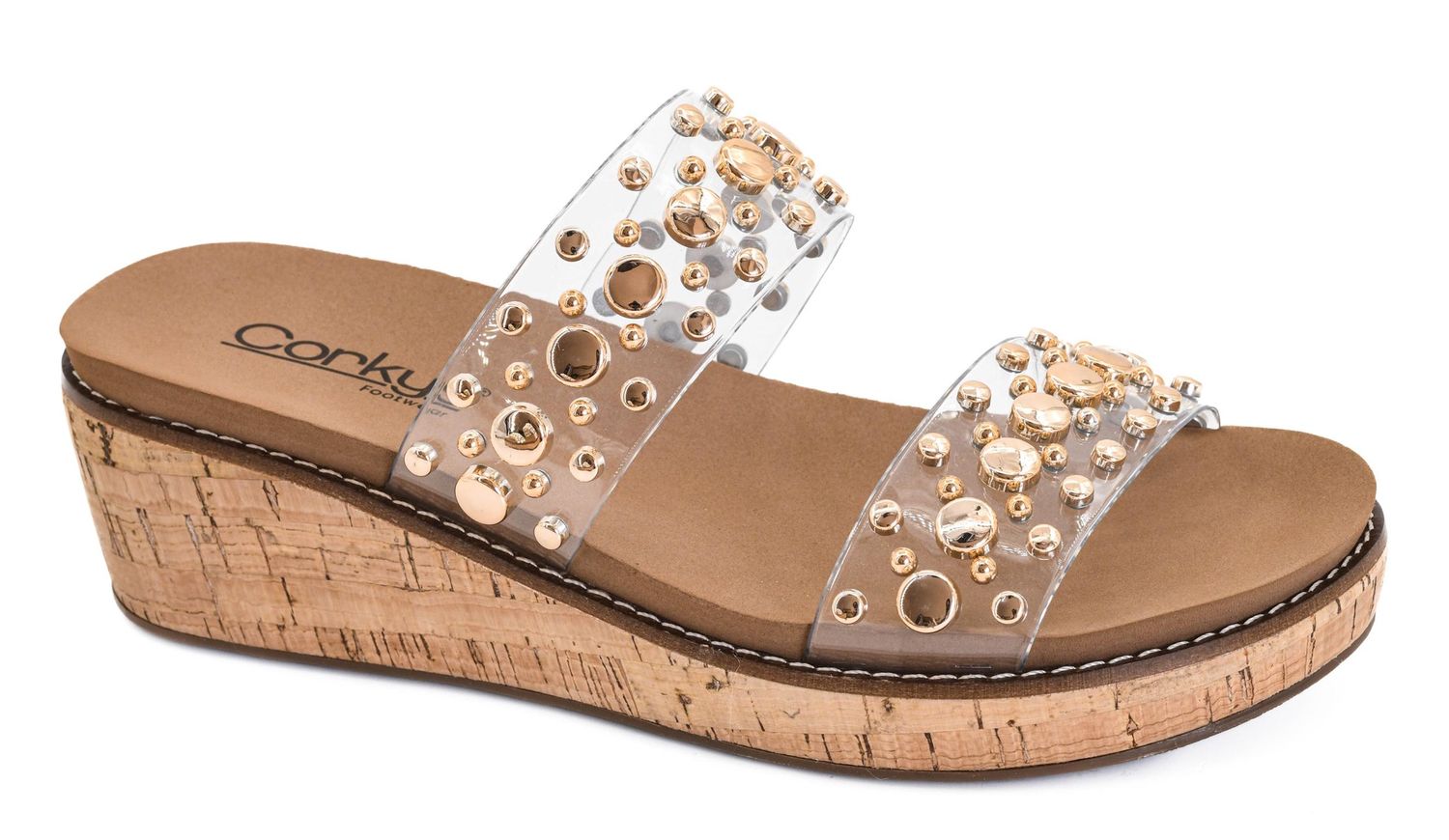 Shoes, Yes Please Clear w/Studs
