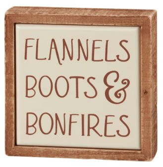 Box Sign, Flannels Mini