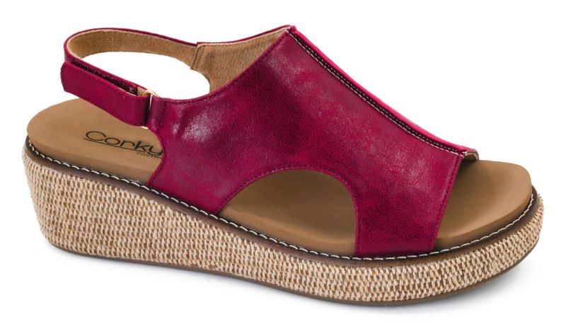 Shoes, Volta II Red Smooth