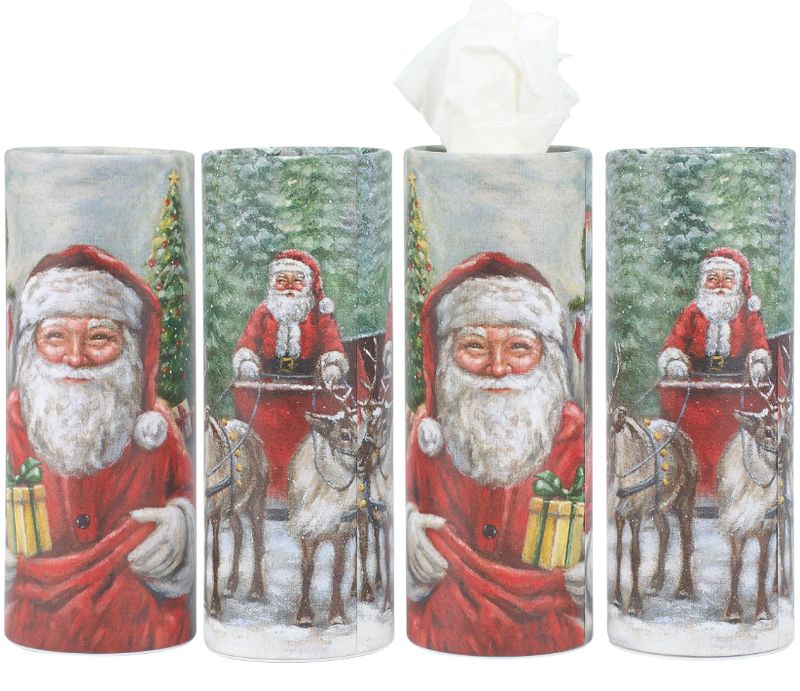 Tissue Box, Santa