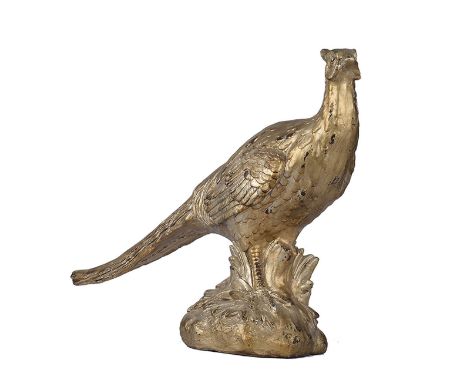 Pheasant, Set/2 Antique Champaign