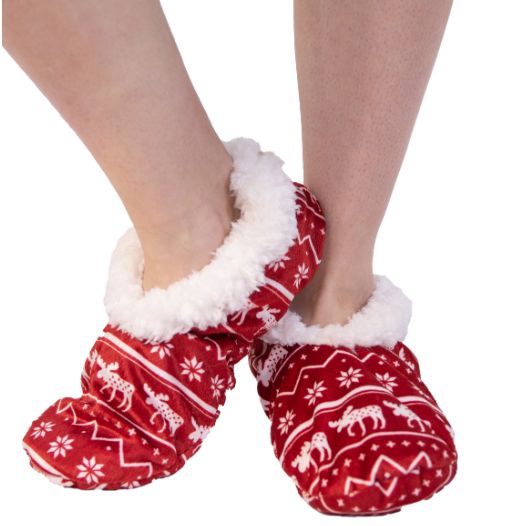 Slippers, Nordic Moose